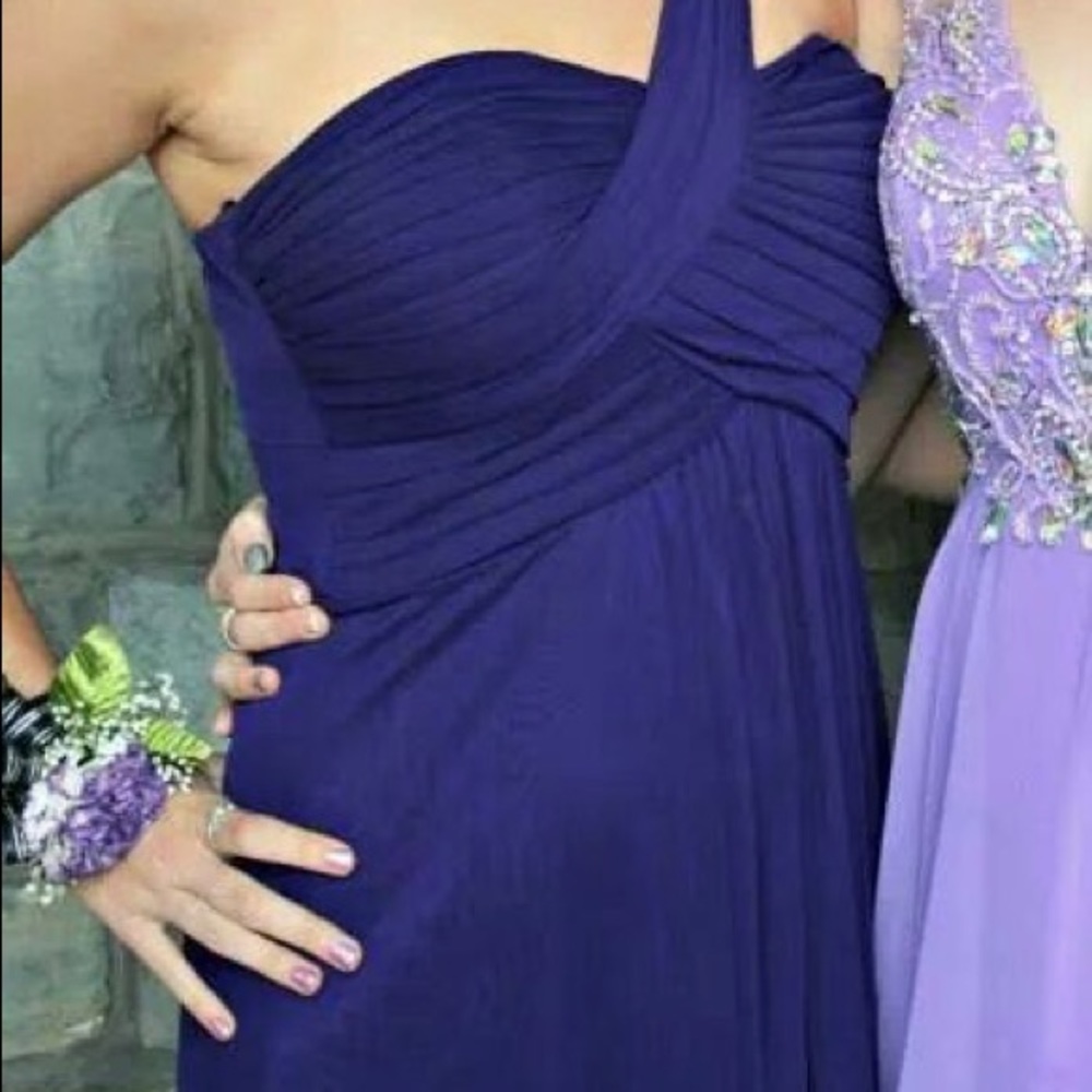 Dark purple Prom Homecoming dress / gown